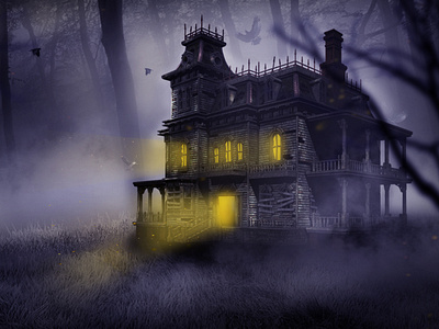 Haunted House Photo Manipulation