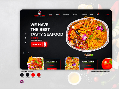 suzie s cuisine webdesign