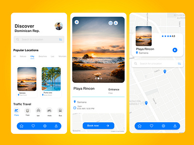 TRAVEL APP DESIGN