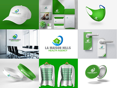 Home health care branding design