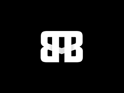 Personal logo bb black font logo logotype