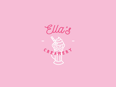 Creamery logo creamery ice cream ice cream logo logo logo design