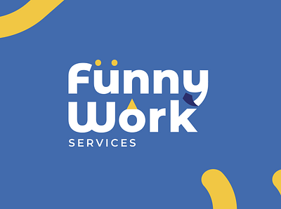 Funny Work Logo brand branding funny logo logo design logotype work