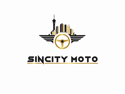 Sincity Moto branding design logo