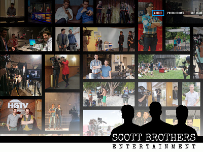 Scott Brothers Entertainment webdesign