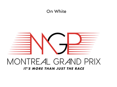 Montreal F1 Prix Branding branding design logo