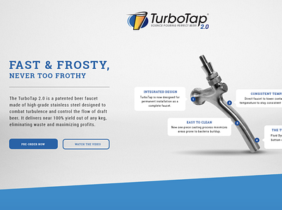 TurboTap 2.0 design webdesign