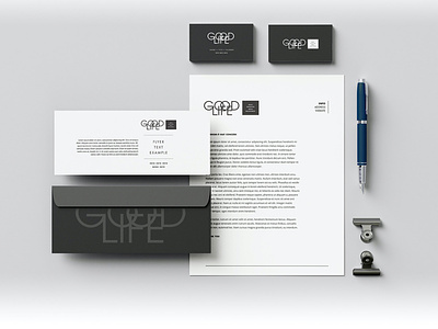 Good Life Branding branding design illustration logo typography
