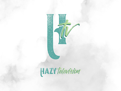 Hazy Television - Cannabis branding package branding design illustration logo