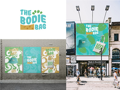 The Bodie Bag Sign beach branding cloth girl logo modern ocean sea sign store summer wear