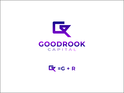 GR_logo branding design flat gr logo illustration lettermark logo logodesign logos minimal rg logo typography wordmark logo
