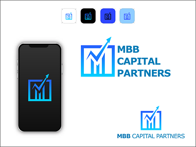 MBB capital Logo branding capital design flat font iconic illustration lettermark logo m logo mbb mbb logo minimal typography wordmark logo