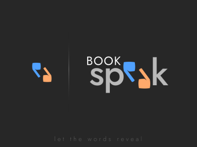Book Speak book branding design logo
