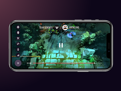 Dota 2 stream APP