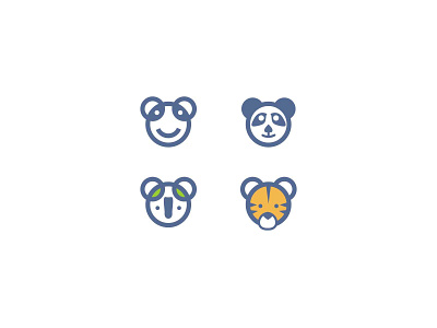 animal icon flat icon logo vector