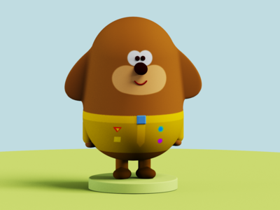 Hey Duggee made with MagicaCSG 3D