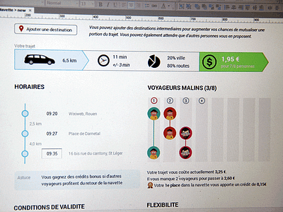 Shared Transport - Wireframe & Prototype