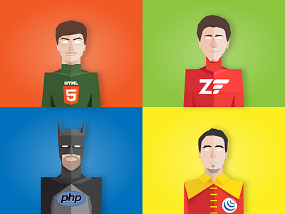 Wixiweb Superheroes Team