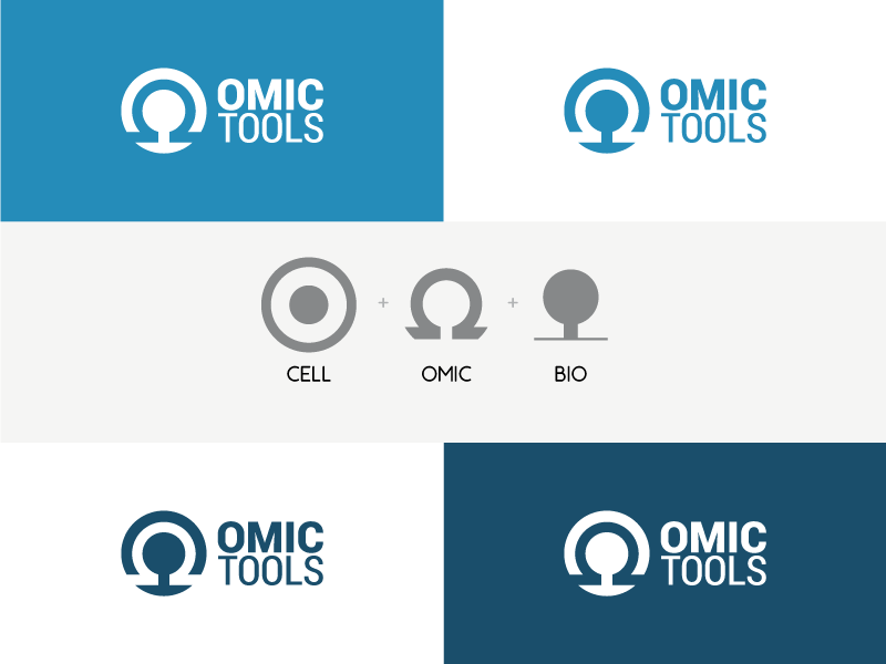 Omictools logo concept