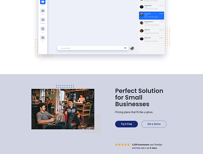 chat app team app design figma minimal uidesign web webdesign webflow website