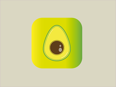 005 005 avocado dailyui dailyui005 design illustrator logo mobile ui ux