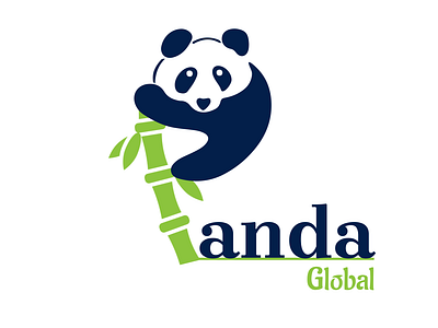 Panda Logo dailylogochallenge design logo pandagloballogo ui vector