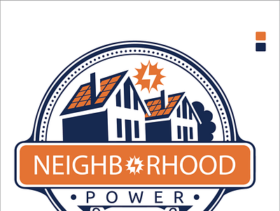 Neighborhood Power BMann Design brand brand design brand identity branding branding design design illustration logo ui vector