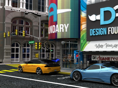 Design Foundary 3D Scene