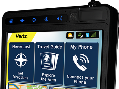 Hertz Neverlost 6 Brand Identity