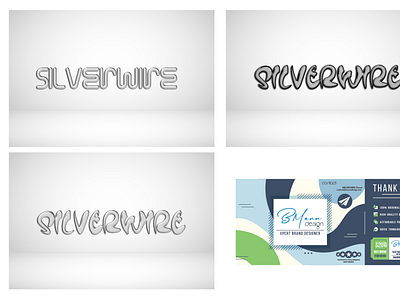 SILVERWIRE Brand Identity Concepts In-Progress brand brand design brand identity branding branding design design illustration logo ui vector