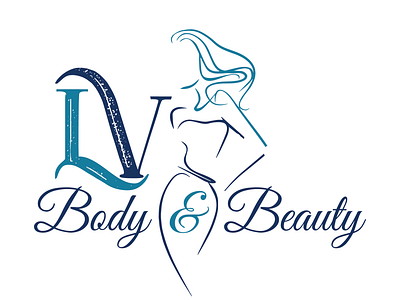 LV Body And Beauty Logo Final Color brand brand design brand identity branding branding design design illustration logo vector website