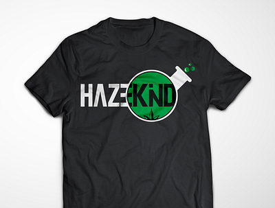 HazeKind Cannabis Brand Identity TShirt - Design brand brand design brand identity branding branding design design illustration logo ui vector