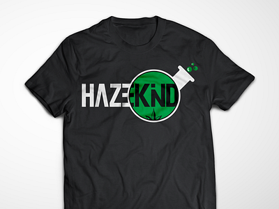 HazeKind Cannabis Brand Identity TShirt - Design