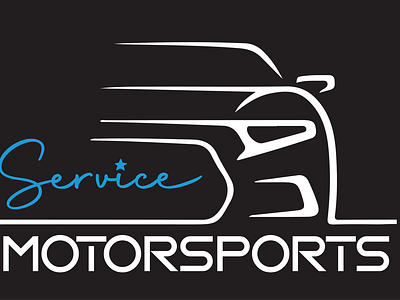 SERVICE MOTORSPORTS LOGO CONCEPT ROUGH 2