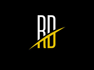 RD logo branding design illustrator logo