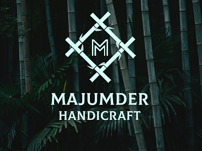 Majumder Handicraft logo branding design flat graphic design graphics handicraft handicrafts homepage icon illustration illustrator logo photoshop