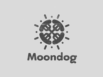 Moondog Gourmet Brats 2014 brand design branding branding design bratwurst design food trucks hot dog icon identity identity design logo summer vector