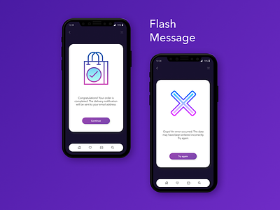 Flash Message DialyUI challenge 011 challenge design dialyui flash message