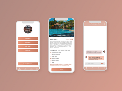 Mobile App for a travel company #2 mobile app travel app webdesign