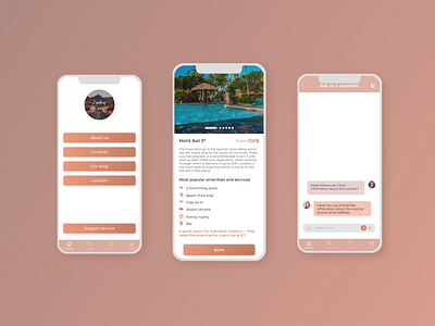 Mobile App for a travel company #2