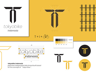 Logo identity ( tokyobike) brand branding branding and identity branding concept logo logo design branding logodesign logos logotype typography