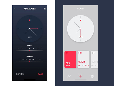 Clock walla branding ios ios app design logo design minimal