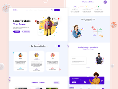 EduGate Landing Page