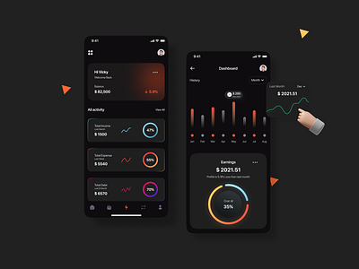 Finance Management banking application fin app ui fin groww fin mobile finance dashboard finance management finance mobile application groww app ios app design payment ui screen ui