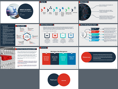 PowerPoint Presentation branding design flat illustration vector