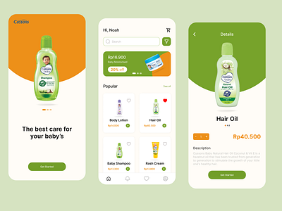 Exploration Cussons Baby e-Commerce