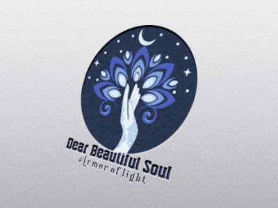 Dear Beautiful Soul Logo brand brand identity branding design icon illustration logo logo design logodesign meditation minimal soul spiritual symbol