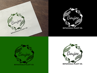 Boujee Pack art botanic botanical art branding design illustration leaf leaf logo logo logodesign plant vector