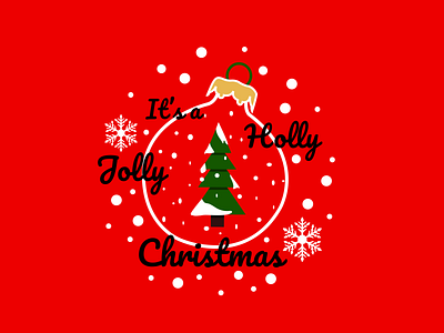 Holly Jolly Christmas - Illustration