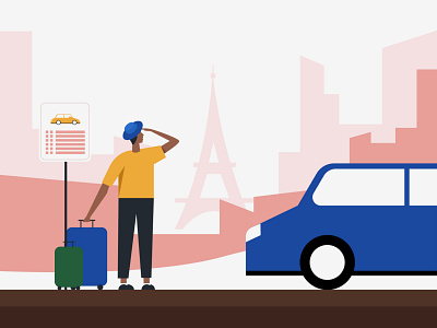 Spot Illustration for Uber